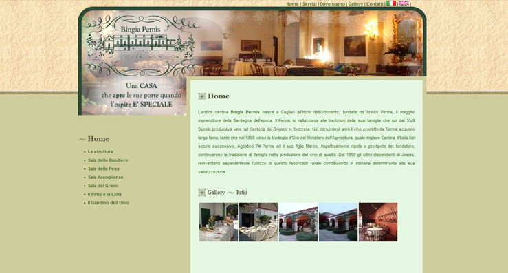 Bingia Pernis - Location Eventi